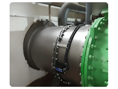 תחנת כוח עם יחידת HydroFLOW מותקנת